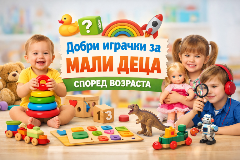 Добри играчки за мали деца според возраста со едукативни и забавни игри