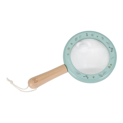 Wooden Magnifying Glass - Blue - Forest Friends