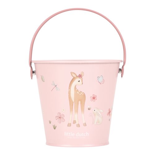 Garden bucket - Pink - Fairy Garden Градинарска кофа Fairy Garden, Little Dutch